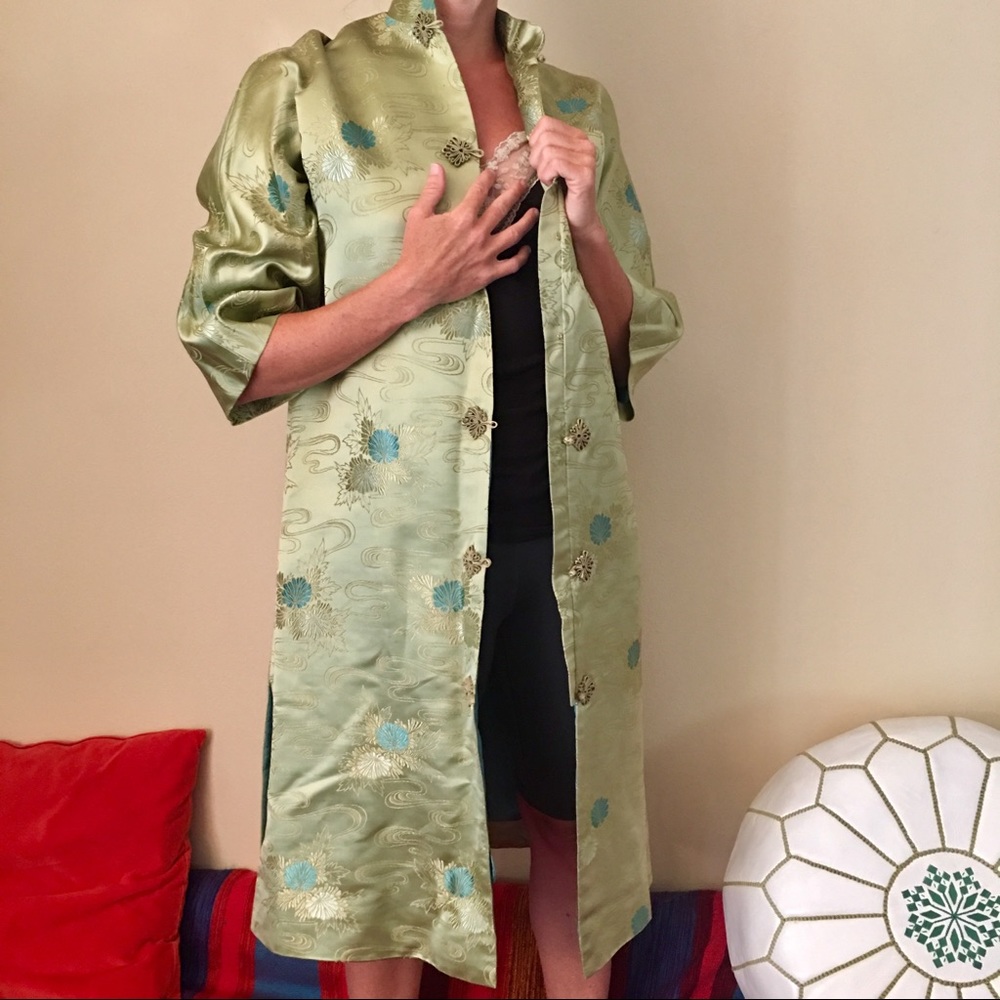 Chinese Silk Coat